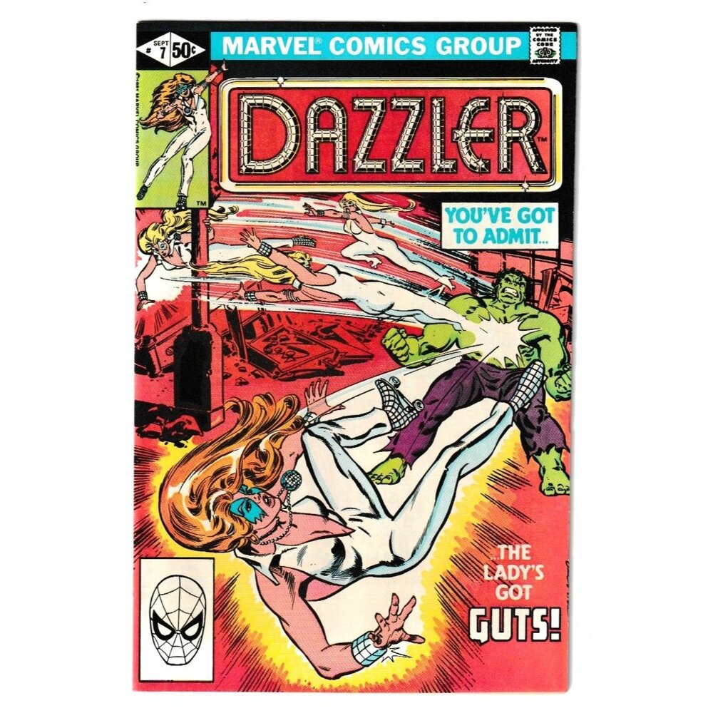 Marvel Comics Group Dazzler Sept 7 Collectible Comic Book – Vintage Superhero